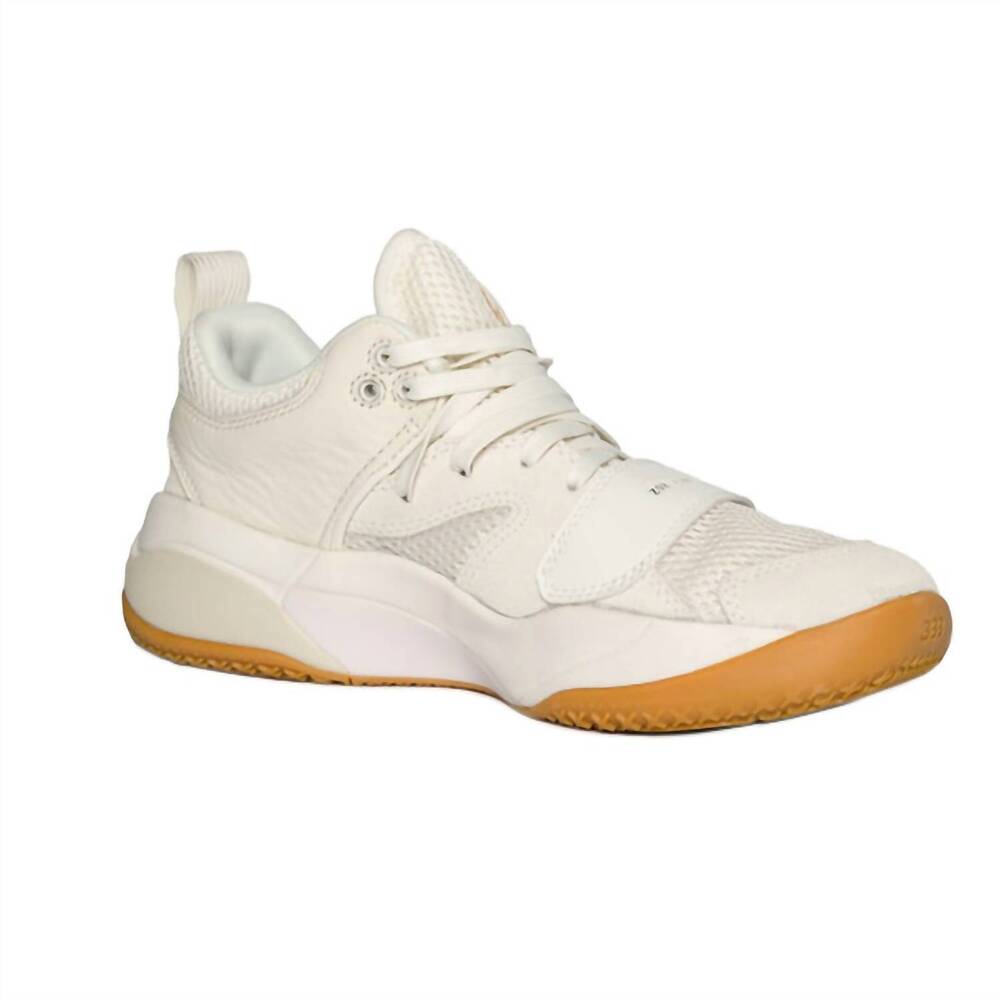 NEW BIG BALLER BRAND men's athletic support versatile basketball sneaker in whit